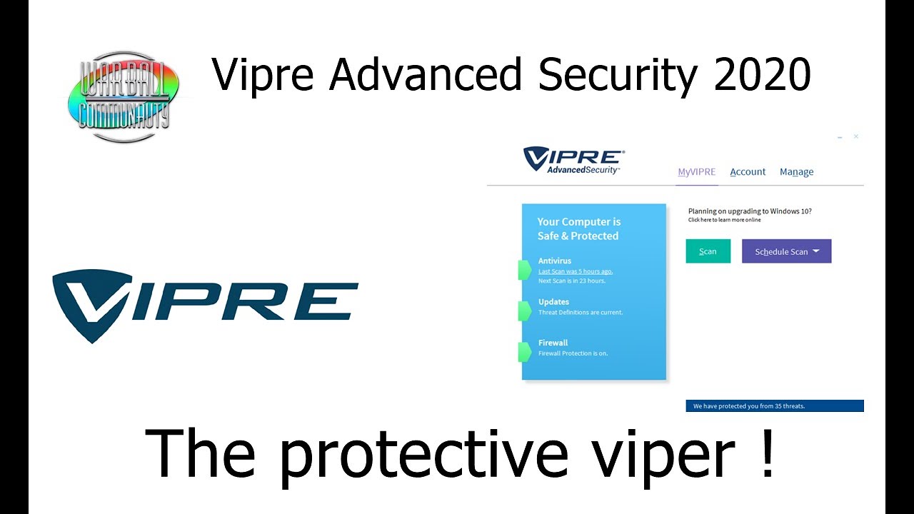 vipre advanced security login registration