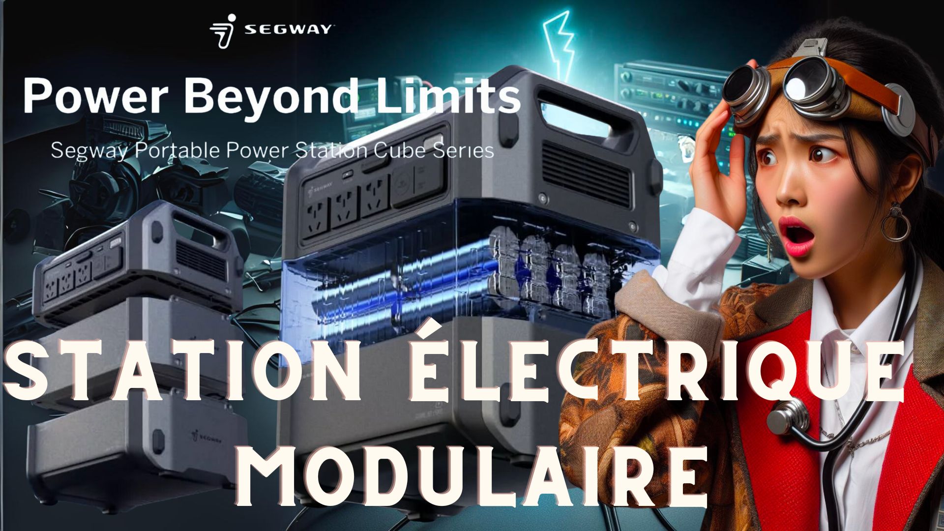La Puissance Portable Redéfinie Segway Cube 1000 & 2000 pour des